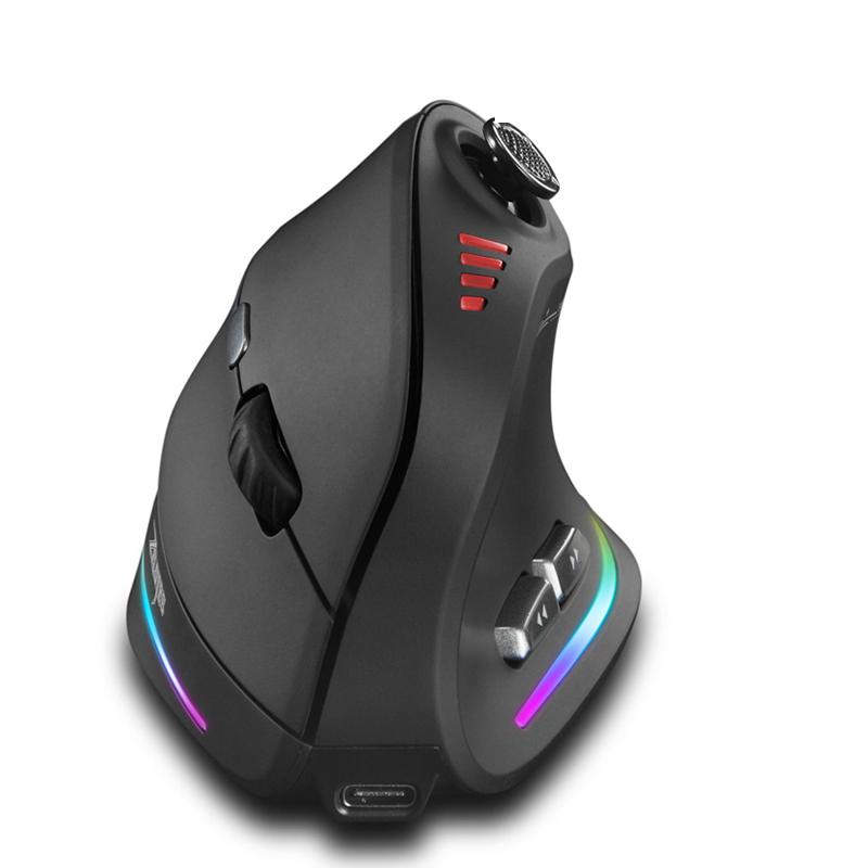 Ergonomic Mouse Vertical - Jomaa RGB Backlit Wireless Vertical Mouse